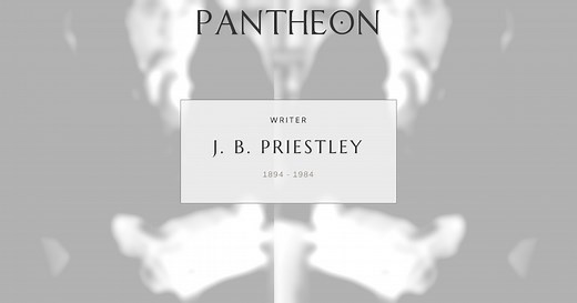 J. B. Priestley Biography | Pantheon