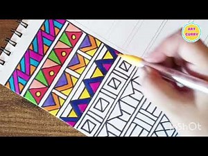 10 + Beautiful & Easy Border Designs for Beginners (Step-by-Step)