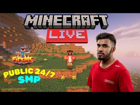 MINECRAFT LIVE || PUBLIC LIFESTEAL SMP || 24/7JAVA+PE || FIRE MC