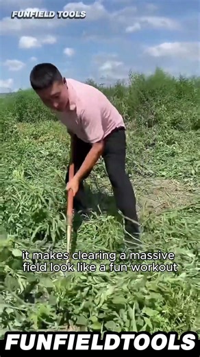 The Most SATISFYING Way To Clear Weeds #Scythe