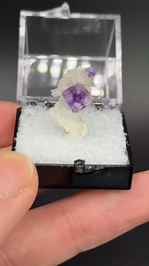 18 reactions | Fluorite on quartz from Chine, nice color zoning Available | Patrick Arkfeld | Facebook