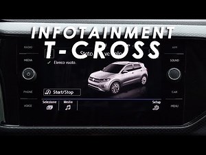 Volkswagen T-Cross - Infotainment System (ENG SUBS)