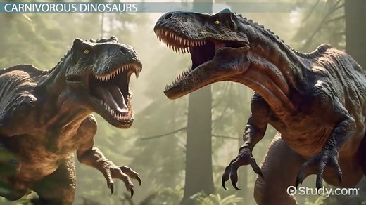 Carnivorous Dinosaurs | List, Species Names & Types