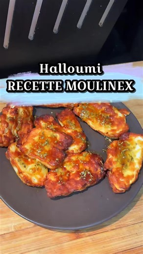 Recette sur l’application Moulinex 😊 #moulinex #food #dorianeetsesrobots #cookeo #cookeoinfinity #halloumi #fromage #airfryer #cuisson | Doriane et ses robots