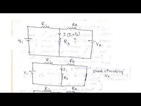 Superposition Theorem and Procedure for Analyzing a Network #bee