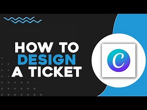How to design a ticket in canva (Quick & Easy)