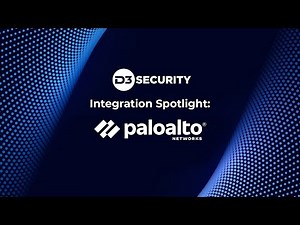 [Palo Alto NGFW + D3 Smart SOAR] Automate Network Security