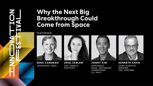 Why the Next Big Breakthrough Could Come from Space