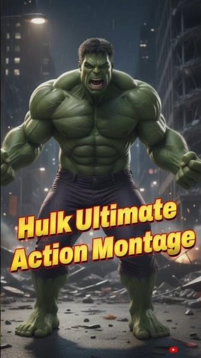 Hulk Ultimate Action Montage | Epic Fight Scenes Compilation | Ultra Realistic CGI