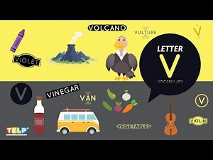 PHONICS: Letter V - Vocabulary Video