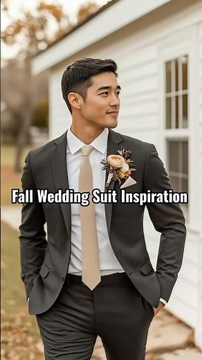Fall Wedding Suits for Men 2025–2026 🍂