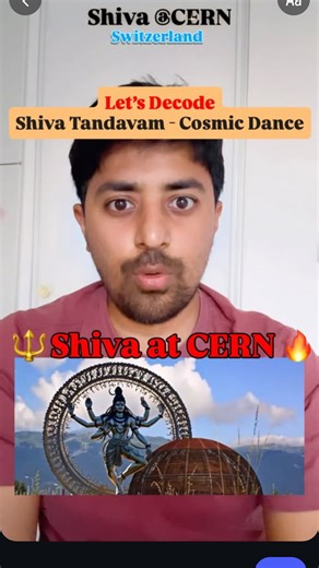 Researcher DRAGON on Instagram: "🔥Shiva’s Nataraja statue placed at the CERN headquarters in Switzerland – the world’s largest physics lab. Because Tandava isn’t just a mythological dance – it’s a scientific symbol.🔥🔥 CERN, where scientists recreate the Big Bang, acknowledged that Shiva’s dance mirrors the cosmic cycles of creation and destruction seen in particle physics. 📚 Scientific Reference: Fritjof Capra, a quantum physicist, connected Shiva Tandava to the behavior of subatomic particl