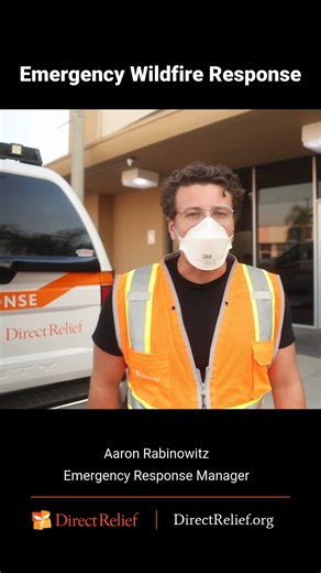2.8K views · 33 reactions | Aaron Rabinowitz, Emergency Response Manager shares Direct Relief's response to the Southern California fires. With multiple fires raging in Southern California, ongoing shipments of medical aid arrived in the community today, including at South Central Family Health Center, where Direct Relief staff delivered field medic packs, N95 respirators, personal care products for evacuees, and more. | Direct Relief | Facebook