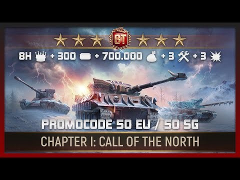 [EN DIRECTO🔴] 8H 👑 + 300 🎟️ + 700.000 💵 + 3 🛠️ + 3💥 [PROMOCODE 50 EU / 50 SG] | Battle Tanks Steam✨