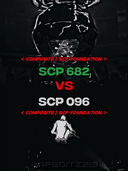 SCP-682 vs SCP-096: Ultimate Battle Showdown