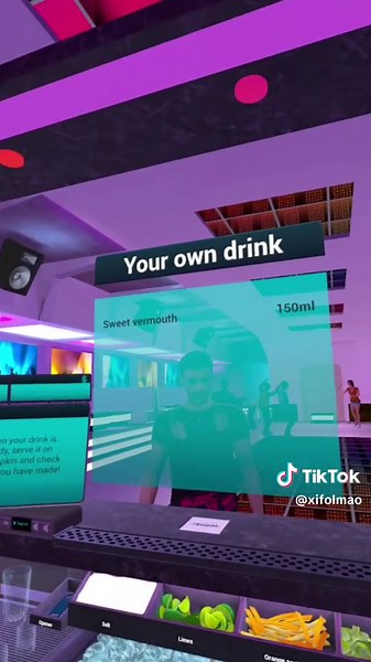 Order a Margarita in Virtual Reality