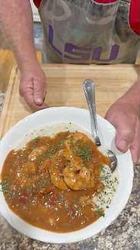 Creole shrimp and grits! #food #homecuisine #seafood #cooking #louisiana