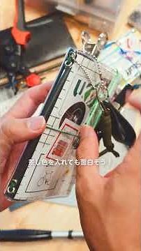 [100 Yen Shop DIY] How to Make a Chic, High-End Looking Clear Planner Using a Card Case [Daiso / ...
