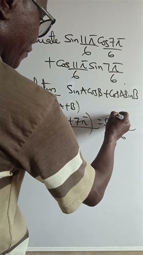 Can You Solve This Trig Question in 60 Seconds? | sin(11π/6 + 7π/6)
