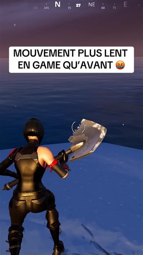 Mouvement Fortnite : Vitesse en Créatif vs Partie