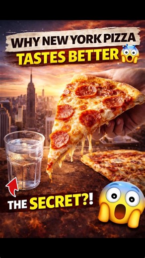Why New York Pizza Tastes Better?!🍕🤯