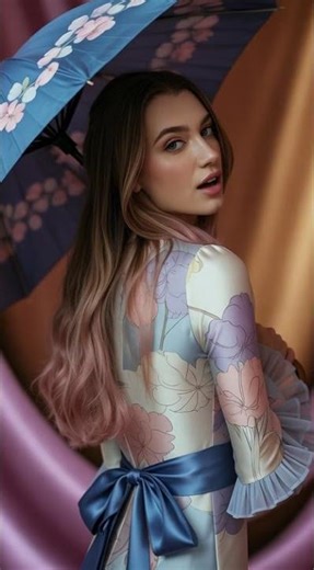 Spring Elegance 🌸 | Cinematic AI Short by Gork Imagine #shorts