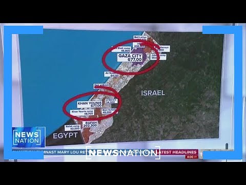 Explaining the war in Israel and Gaza with maps | NewsNation Now