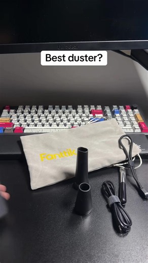 Meet the Fanttik B10 Pro Max, a powerful portable air duster built to make cleaning your tech and workspace easier. 💨⚡ With high-speed airflow, adjustable power, a compact cordless design, and multiple attachments, it’s perfect for blowing dust out of PCs, keyboards, gaming consoles, cars, workspaces, and those hard-to-reach spots where traditional cleaning tools can’t reach. Skip the piles of compressed-air cans and keep one powerful cleaner ready to go whenever you need it! 🔥 #Fanttik #B10Pr