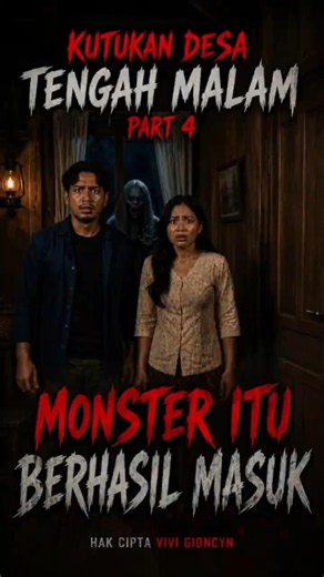Kutukan Desa Tengah Malam Part 4 | Sosok Itu Berhasil Masuk, Siapa Pria Misterius Itu?