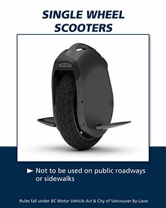 We have been receiving a lot of questions about where people can ride their e-bikes, e-scooters, skateboards, etc. So, here is a bit of helpful information. | Vancouver Police Department