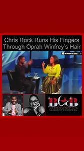 #BCBCelebrityInterviewz: Oprah Winfrey show, comedian, and actor Chris Rock checks Winfrey’s hair for weave. 😂😂😂 That's RICH!!! 💰💰💰 🖤 #OprahWinfreyShow #OprahWinfrey #ChrisRock #TalkShows #DayTimeTalkShow #ComedyVideo | Black Celebrity Beat
