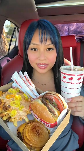 in-n-out mukbang #fyp #mukbang #food #eating #Foodie #innout #innoutburger #burger | Mukbang | Facebook