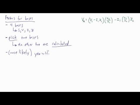 Electrical PE Exam - Per-Unit (Bases)