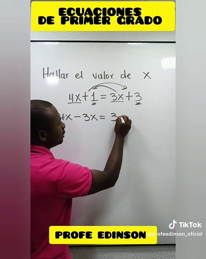Ecuaciones lineales de primer grado: Aprende a resolverlas