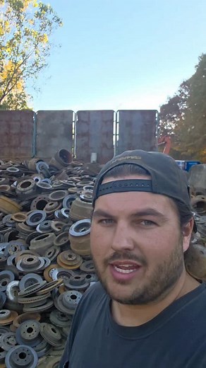 A fresh pile of auto cast. #Scrap-Life #recycle #recycling #business #entrepreneur #junk #metal #new | Michael's Scrap-Life