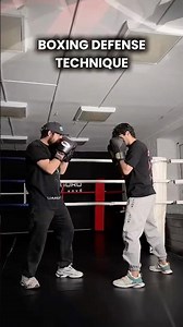 Boxing DEFENSE technique ✔️#boxing #boxer #boxingtraining #boxingcoach #boxingtips