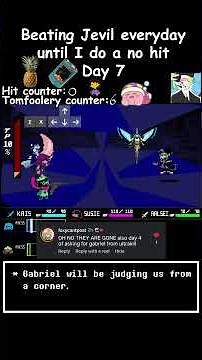 Trying to No-Hit Jevil Day 7