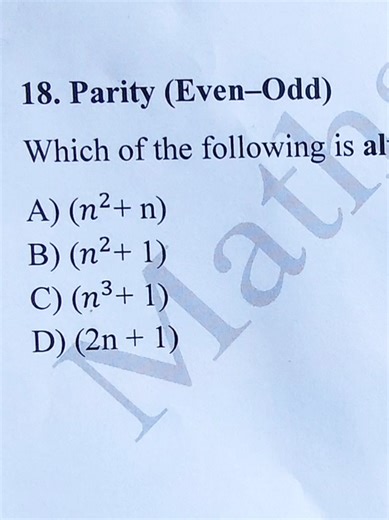 Math Olympiad Parity Problem Explained