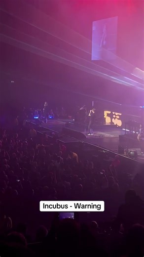 #incubus #warning #concert