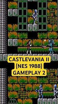 Castlevania II (NES 1988) - Gameplay 2 #nes #retrogaming