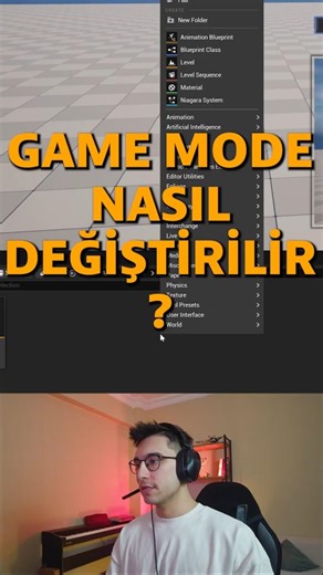 GAME MODE Oluşturma ve Değiştirme #shorts #shortsvideo