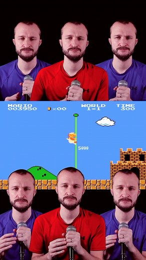 Super Mario Bros Level Clear