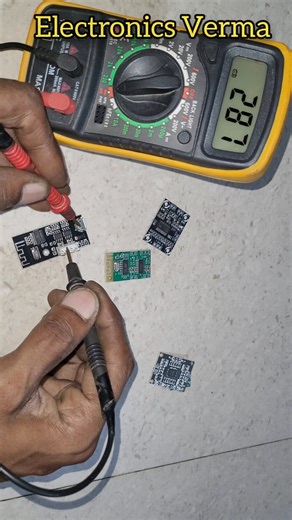 Amplifier ic multimeter Test karna sikhe | Electronics Verma