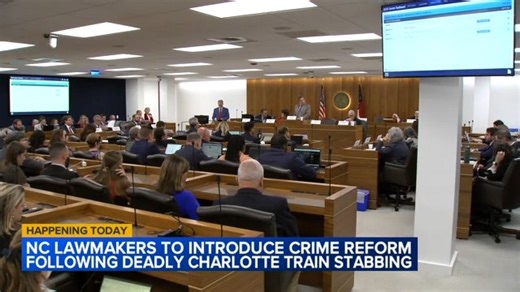 2.7K views · 22 reactions | North Carolina lawmakers discussed a new bill Monday ushering in a series of changes to criminal justice system. This comes in response to last month's deadly stabbing of a woman on a Charlotte light rail. Our Michael Perchick has more. | ABC11 WTVD | Facebook
