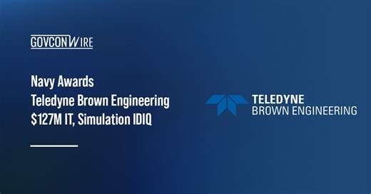Navy Awards Teledyne Subsidiary $127M IT, Simulation IDIQ