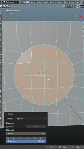 How to cut a Hole in Blender 4