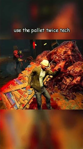 picking pallet mid chase #dbd #deadbydaylight #dbdclips #gaming #dbdshorts #deadbydaylightsurvivor