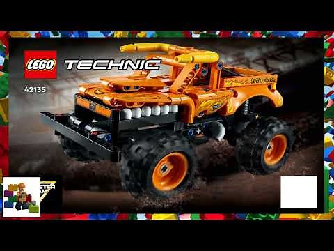 LEGO instructions - Technic - 42135 - Monster Jam El Toro Loco (Model A)