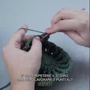 9.8K views · 291 reactions | Tutorial dettagliato cappello facile all’uncinetto - schema facile anche per un principiante! | Miarti - Uncinetto e Maglia | Facebook