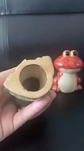 Frog Toilet Bolt Caps Ceramic Toilet Bolt Covers Decorative Toilet Screw Cover Caps, Toilet Caps for Bottom of Toilet, Cute Toilet Bowl Bolt Covers for Bathroom Decor, Easy to install (Green-A)
